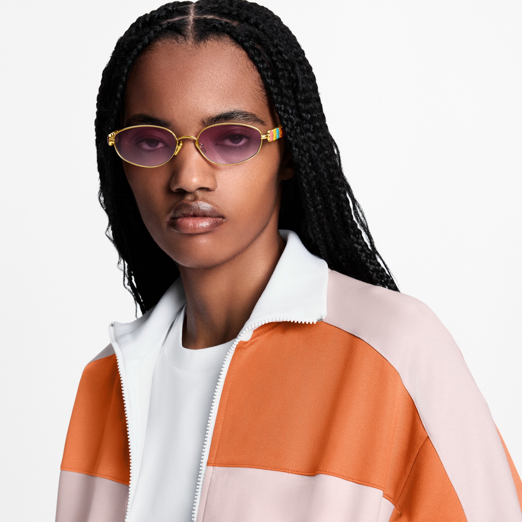 LV Confetti Oval Sunglasses S00 - Women - Accessories | LOUIS